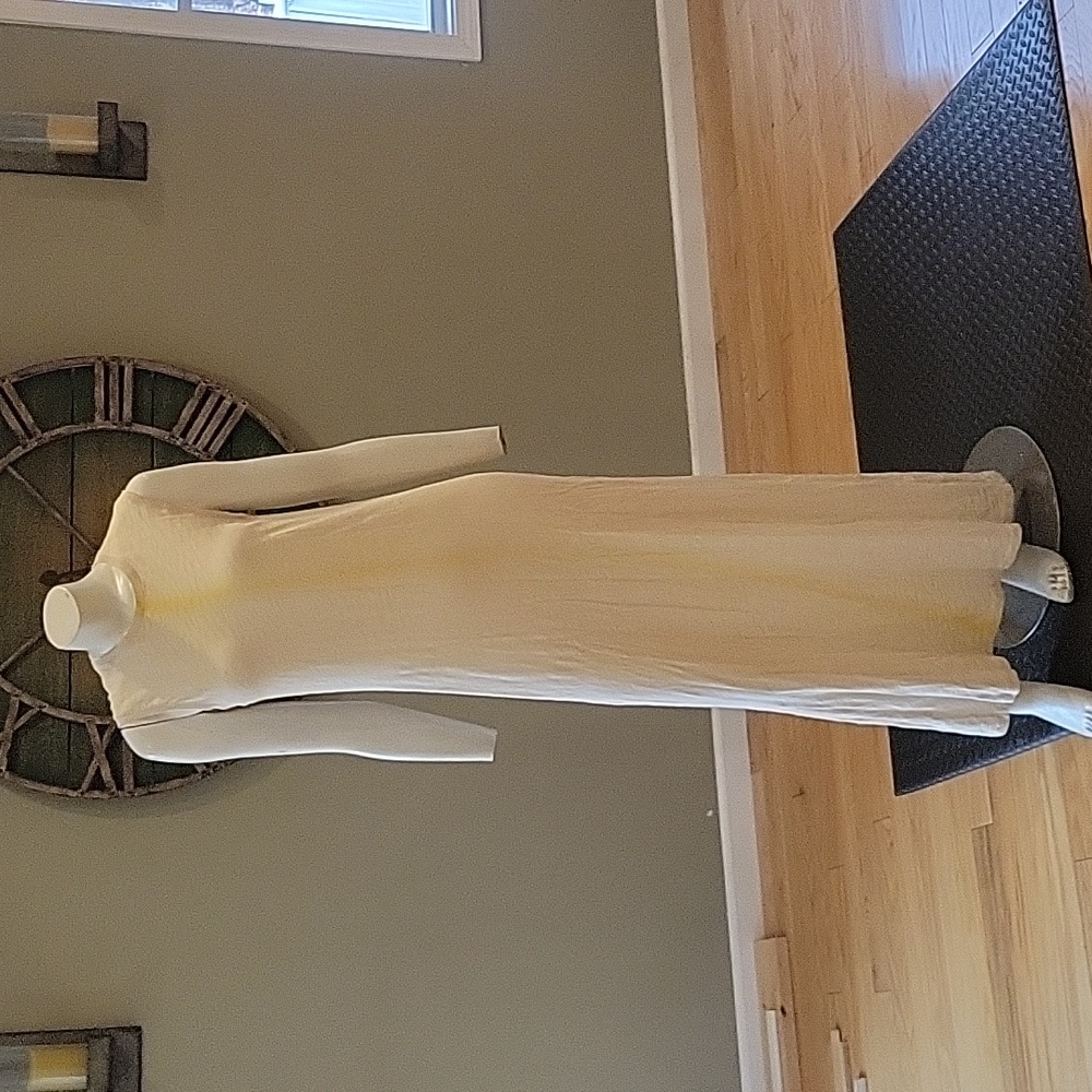 ATM Sleevless Spray Painted Jersey Maxi Dress - Picture 1 of 15